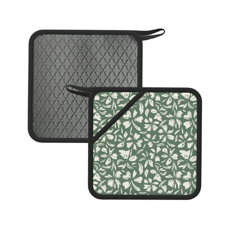 Matuu Flowers With Leaves for Square Silicone Anti-hot Pad for Kitchen Potholders Hot Dishers Spoon Holder
Matuu Flowers With Leaves for Square Silicone Anti-hot Pad for Kitchen Potholders Hot Dishers Spoon Holder