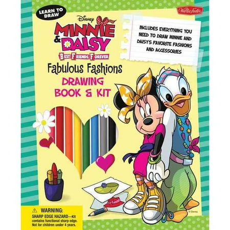 Learn to Draw Disney Minnie & Daisy Best Friends Forever Fabulous Fashions: Drawing Book & Kit