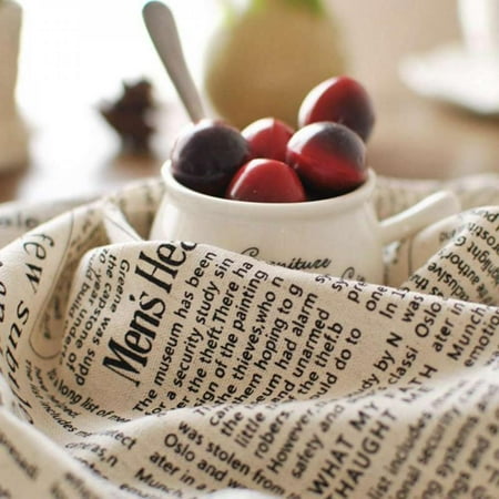 Cotton Linen Retro English Newspaper Napkins Literary Pendulum Background Cloth Photo Background Props Cloth Hot Sale
Cotton Linen Retro English Newspaper Napkins Literary Pendulum Background Cloth Photo Background Props Cloth Hot Sale