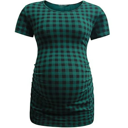 Giligiliso Clearance Maternity Tops Maternity Stripe Lattice Print O-Eck Short Sleeve Casual T-Shirt Pregnant Tops
Giligiliso Clearance Maternity Tops Maternity Stripe Lattice Print O-Eck Short Sleeve Casual T-Shirt Pregnant Tops