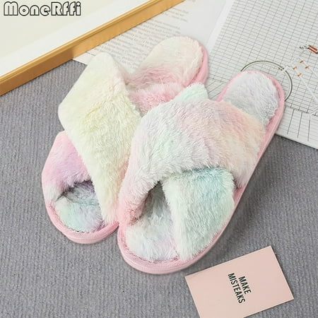 QWZNDZG Winter Slippers Women Fashion Cross Fluffy Fur Slipper Home Slides Platform Flat Indoor Floor Flip Flops Women Ladies Shoes 2022
QWZNDZG Winter Slippers Women Fashion Cross Fluffy Fur Slipper Home Slides Platform Flat Indoor Floor Flip Flops Women Ladies Shoes 2022