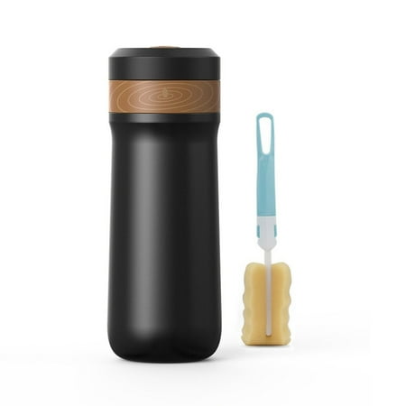 320Ml Stainless Steel Portable Coffee Maker French Press Tea & Coffee 3 In 1