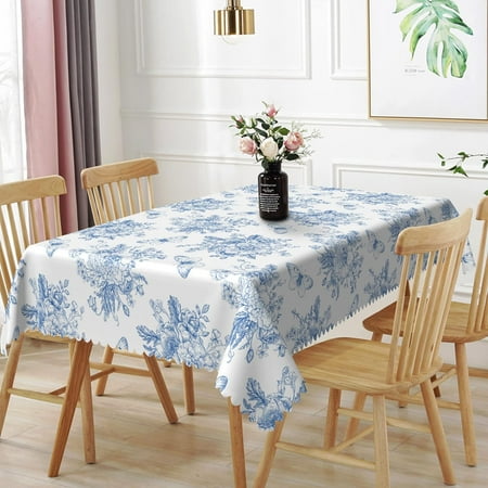 Uorbeay 60x102inches Spring Floral Tablecloth Watercolor Flowers Blossom with Green Leaves Print Rectangle Table Cloth Wrinkle Resistant Waterproof Table Cover for Picnic Party Home Dining Room Decor
Uorbeay 60x102inches Spring Floral Tablecloth Watercolor Flowers Blossom with Green Leaves Print Rectangle Table Cloth Wrinkle Resistant Waterproof Table Cover for Picnic Party Home Dining Room Decor