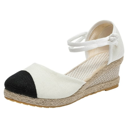 PEASKJP Platform Sandals Women Women s Open Toes One Band Ankle Strap Flat Sandals (White 6.5)
PEASKJP Platform Sandals Women Women s Open Toes One Band Ankle Strap Flat Sandals (White 6.5)