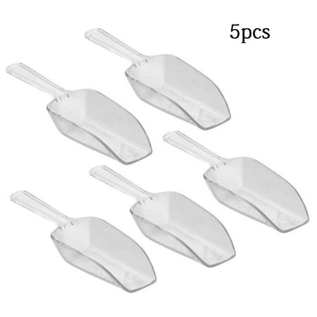 5 Pcs Mini Transparent Thickened Plastic Ice Scoop for Candy Dessert Buffet Ice Cream Protein Powder
5 Pcs Mini Transparent Thickened Plastic Ice Scoop for Candy Dessert Buffet Ice Cream Protein Powder