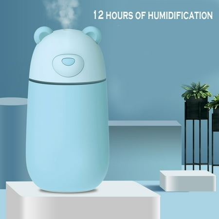 Alexsix USB Cool Mist Humidifier Whisper-Quiet Operation Small Bear Humidifier for Home Office(Blue)
Alexsix USB Cool Mist Humidifier Whisper-Quiet Operation Small Bear Humidifier for Home Office(Blue)