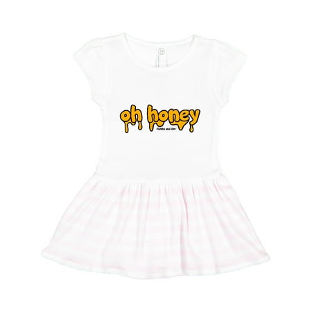 Inktastic Oh Honey! Gift Toddler Girl Dress