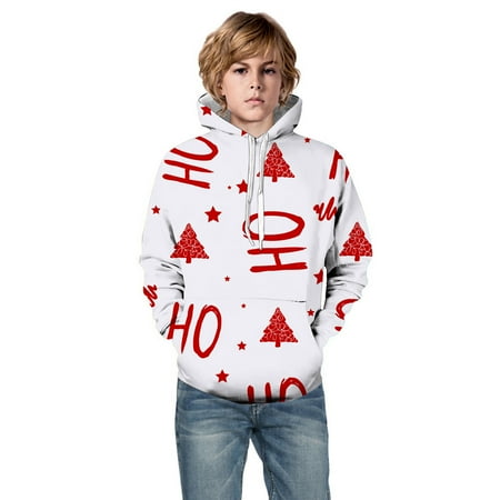 Sweatshirt Kids Hooded Unisex 3D Christmas Printed Pullover with Pocket Hoodies for Kids Girls
Sweatshirt Kids Hooded Unisex 3D Christmas Printed Pullover with Pocket Hoodies for Kids Girls
