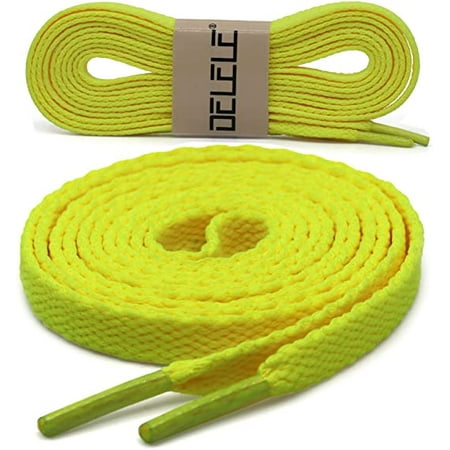 Wish 2 pairs of flat shoe laces suitable for skateboard shoes and sports shoes 23.62 Inch(Fluorescent yellow) S2802
Wish 2 pairs of flat shoe laces suitable for skateboard shoes and sports shoes 23.62 Inch(Fluorescent yellow) S2802