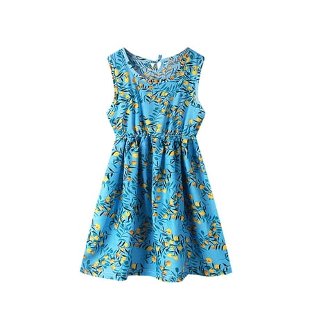 Girls Dresses Toddler Kids Crew Neck Summer Sleeveless Sundress Casual Beach Floral Print Party Dress Summer Girl Clothes
Girls Dresses Toddler Kids Crew Neck Summer Sleeveless Sundress Casual Beach Floral Print Party Dress Summer Girl Clothes