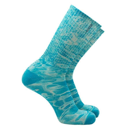 Cariloha Bamboo Printed Crew Socks - Made Of Viscose From Bamboo - Experience Plush Ultra-Comfy Perfection With Every Step - Boasts Vibrant Colors - L/Xl - Pool Reflection Blue For Men - 1 Pair
Cariloha Bamboo Printed Crew Socks - Made Of Viscose From Bamboo - Experience Plush Ultra-Comfy Perfection With Every Step - Boasts Vibrant Colors - L/Xl - Pool Reflection Blue For Men - 1 Pair