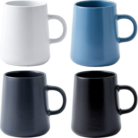 Bruntmor Modern Matte Large 16 Oz Ceramic Coffee Mug Set Of 4 Cups For Coffee
Bruntmor Modern Matte Large 16 Oz Ceramic Coffee Mug Set Of 4 Cups For Coffee