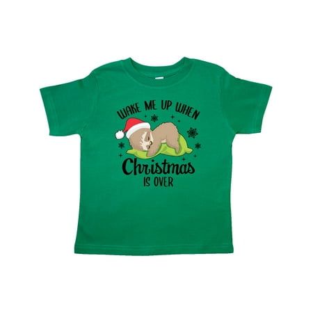 Inktastic Wake me up when Christmas is Over with Cute Sloth Gift Toddler Boy or Toddler Girl T-Shirt
Inktastic Wake me up when Christmas is Over with Cute Sloth Gift Toddler Boy or Toddler Girl T-Shirt