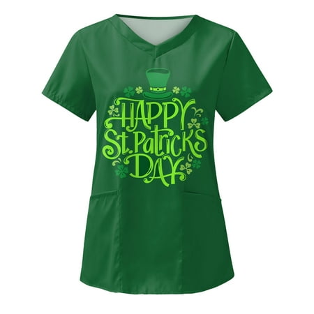 Fashion Tops Women Scrubs Top Nurses Clothing Workwear Working Uniform T-Shirt Casual Summer Tops Three Quarter Sleeve Leisure Round Neck Tee T-Shirt Printed Loose Blouse
Fashion Tops Women Scrubs Top Nurses Clothing Workwear Working Uniform T-Shirt Casual Summer Tops Three Quarter Sleeve Leisure Round Neck Tee T-Shirt Printed Loose Blouse