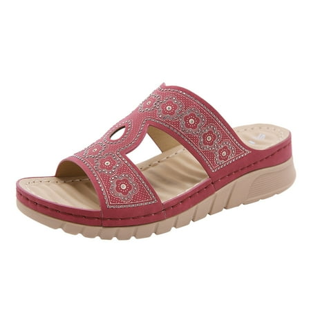 Wesracia shoe Fashion Women Summer Slip-On Wedges Beach Open Toe Breathable Sandals Shoes the shoes for ladies summer
Wesracia shoe Fashion Women Summer Slip-On Wedges Beach Open Toe Breathable Sandals Shoes the shoes for ladies summer