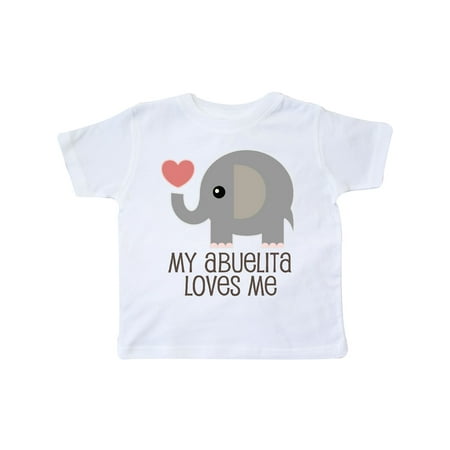 Inktastic My Abuelita Loves Me Grandchild Gift Gift Toddler Boy or Toddler Girl T-Shirt
Inktastic My Abuelita Loves Me Grandchild Gift Gift Toddler Boy or Toddler Girl T-Shirt