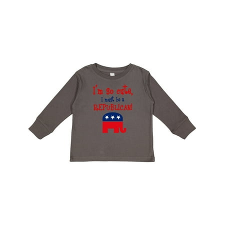Inktastic So Cute Republican Gift Toddler Boy or Toddler Girl Long Sleeve T-Shirt
Inktastic So Cute Republican Gift Toddler Boy or Toddler Girl Long Sleeve T-Shirt