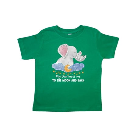 Inktastic My Dad Loves me to the Moon and Back Elephant Family Gift Toddler Boy or Toddler Girl T-Shirt
Inktastic My Dad Loves me to the Moon and Back Elephant Family Gift Toddler Boy or Toddler Girl T-Shirt