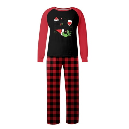 Clearance Before Christmas!Gotyou Family Grinch Pajamas Christmas Prints Family Matching Long Sleeve Tops+Pants Set Family Matching Sets
Clearance Before Christmas!Gotyou Family Grinch Pajamas Christmas Prints Family Matching Long Sleeve Tops+Pants Set Family Matching Sets
