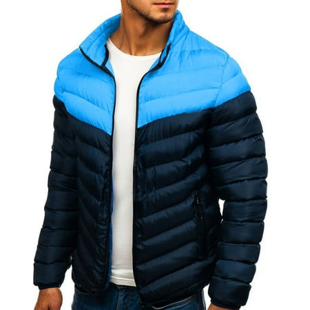 Men s Autumn&Winter Stitching Long Sleeved Jacket Stand-up Collar Maternity Winter Coat
Men s Autumn&Winter Stitching Long Sleeved Jacket Stand-up Collar Maternity Winter Coat