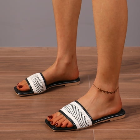 Vedolay Slippers for Women Summer Women s Casual Flat Slippers Ring Toe Sandals Black 8
Vedolay Slippers for Women Summer Women s Casual Flat Slippers Ring Toe Sandals Black 8