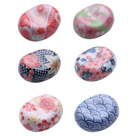 6pcs Japanese Style Ceramic Chopsticks Holders Spoons Storage Racks Kitchen Gadgets
6pcs Japanese Style Ceramic Chopsticks Holders Spoons Storage Racks Kitchen Gadgets