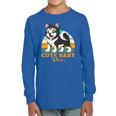 Cute Baby Husky Long Sleeve Toddler -Image by Shutterstock 2 Toddler 
Cute Baby Husky Long Sleeve Toddler -Image by Shutterstock 2 Toddler