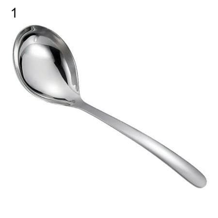 TIANYUHE Practical Heat-resistant Soup Ladle Anti-rust Anti-slid Stainless Steel Soup Spoon for Home
TIANYUHE Practical Heat-resistant Soup Ladle Anti-rust Anti-slid Stainless Steel Soup Spoon for Home