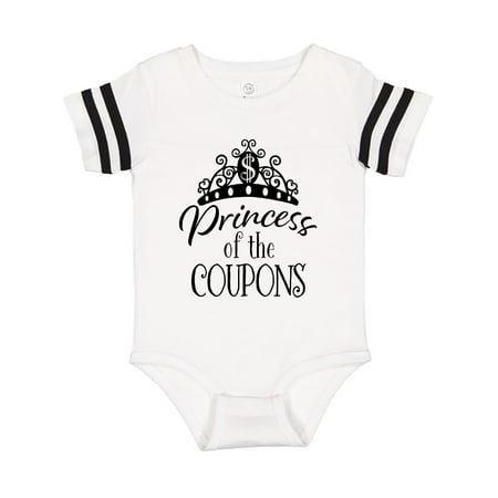 Inktastic Princess of the Coupons Crown in Black Gift Baby Boy or Baby Girl Bodysuit
Inktastic Princess of the Coupons Crown in Black Gift Baby Boy or Baby Girl Bodysuit