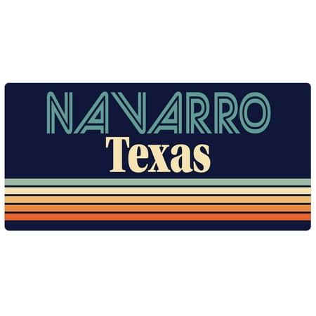 Navarro Texas 5 x 2.5-Inch Fridge Magnet Retro Design