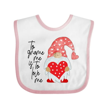 Inktastic To Gnome me is to Love Me Cute Gnome with Hearts Gift Baby Boy or Baby Girl Bib
Inktastic To Gnome me is to Love Me Cute Gnome with Hearts Gift Baby Boy or Baby Girl Bib