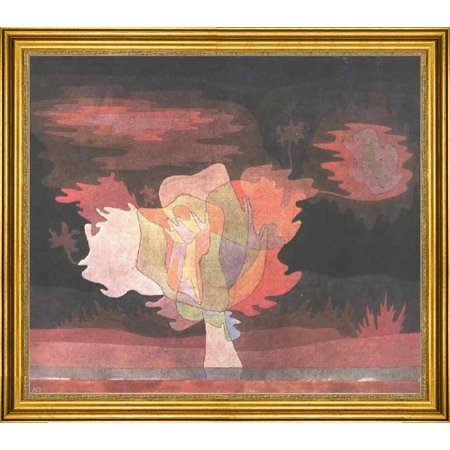 Paul Klee Before the Snow - 16" x 20" Framed Premium Canvas Print