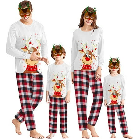 MAMOWEAR Family Christmas Pajamas Matching Sets Holiday Nightwear Sleepwear for Adults Kids Long Sleeve Printed Home Loungewear(classical-Deers Kids 3/4T)
MAMOWEAR Family Christmas Pajamas Matching Sets Holiday Nightwear Sleepwear for Adults Kids Long Sleeve Printed Home Loungewear(classical-Deers Kids 3/4T)