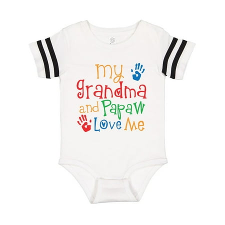 Inktastic Grandma and Papaw Love Me Grandson Gift Baby Boy or Baby Girl Bodysuit
Inktastic Grandma and Papaw Love Me Grandson Gift Baby Boy or Baby Girl Bodysuit