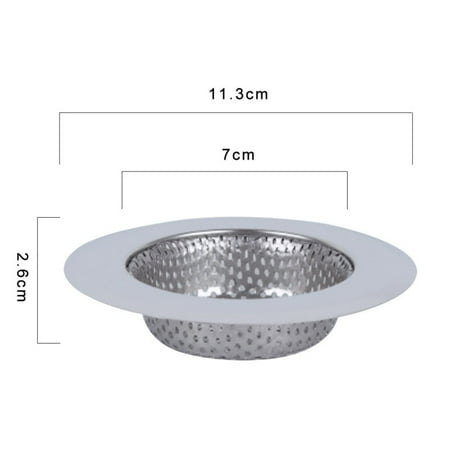 Stainless Steel Sink Strainer Mesh Metal Drain Strainer Kitchen Sink Strainer Hair Basket Drain Bathroom Bathtub Shower Drains 3 Sizes
Stainless Steel Sink Strainer Mesh Metal Drain Strainer Kitchen Sink Strainer Hair Basket Drain Bathroom Bathtub Shower Drains 3 Sizes