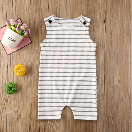 One opening 2020 Summer Toddler Kids Baby Girls Cotton Romper Striped Pocket Jumpsuit Playsuit Newborn Baby Boy Cotton Clothes Outfit 0-12M
One opening 2020 Summer Toddler Kids Baby Girls Cotton Romper Striped Pocket Jumpsuit Playsuit Newborn Baby Boy Cotton Clothes Outfit 0-12M