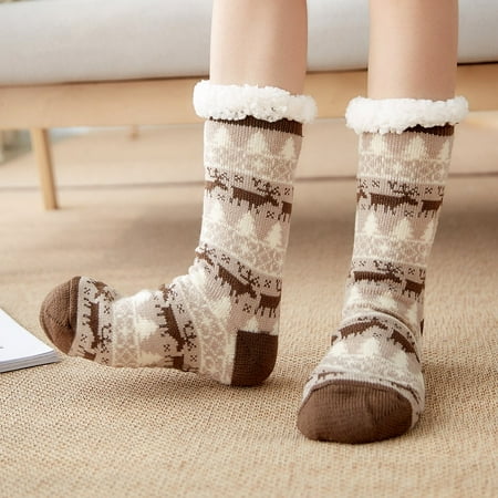 Zzwxwb Socks For Women&Men Christmas Women Cotton Socks Print Thicker Anti-Slip Floor Socks Carpet Socks Coffee
Zzwxwb Socks For Women&Men Christmas Women Cotton Socks Print Thicker Anti-Slip Floor Socks Carpet Socks Coffee