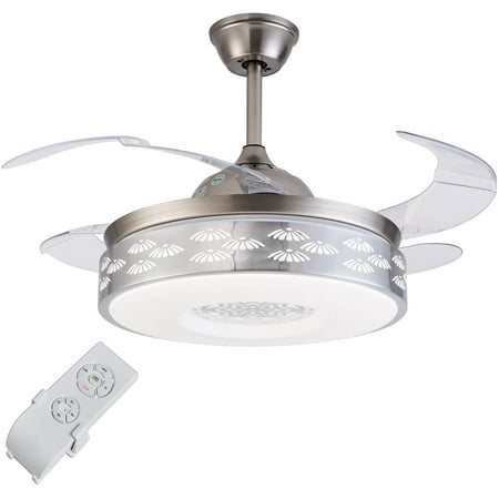 TFCFL 42 Inch Ceiling Fan with Light Flower LED Ceiling Fan Blades with Remote Control and 3 Wind Speeds Chandelier Fan
TFCFL 42 Inch Ceiling Fan with Light Flower LED Ceiling Fan Blades with Remote Control and 3 Wind Speeds Chandelier Fan