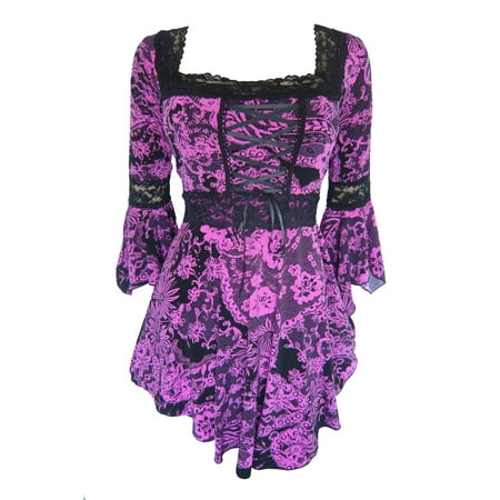 Dare To Wear Victorian Gothic Boho Renaissance Corset Top S - 5x