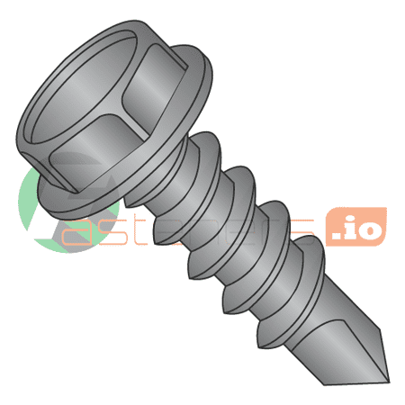 #8 x 3/4 Self-Drilling Screws / Unslotted / Hex Washer Head / 410 Stainles Steel / Black Oxide / #2 Drill Point (Quantity: 5 000 pcs)
#8 x 3/4 Self-Drilling Screws / Unslotted / Hex Washer Head / 410 Stainles Steel / Black Oxide / #2 Drill Point (Quantity: 5 000 pcs)