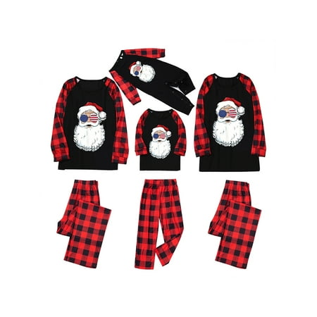 Huakaishijie Holiday Christmas Pajamas Family Matching Pjs Set Santa Claus Print Xmas Jammies
Huakaishijie Holiday Christmas Pajamas Family Matching Pjs Set Santa Claus Print Xmas Jammies