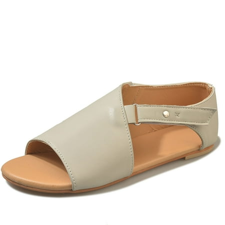 Women s Sandals Faux Leather Wrap Cut Out Open Toe Ankle Strap Walking Shoes Comfortable Lightweight Casual Summer Flats
Women s Sandals Faux Leather Wrap Cut Out Open Toe Ankle Strap Walking Shoes Comfortable Lightweight Casual Summer Flats