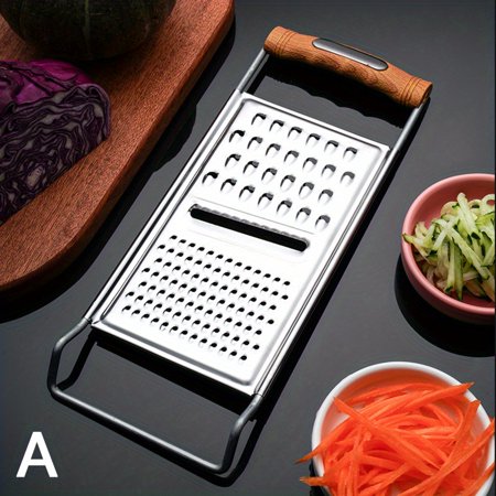 Shengyang 1pc Stainless Steel Melon Fruit Planer Carrot Planer Multifunctional Shredder Kitchen Scraper Potato Grater Vegetable Cutter