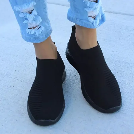 Women‘s Leisure Knit Sneakers Slip-on Lightweight Breathable Low Top Casual Shoes Women‘s Footwear
Women‘s Leisure Knit Sneakers Slip-on Lightweight Breathable Low Top Casual Shoes Women‘s Footwear