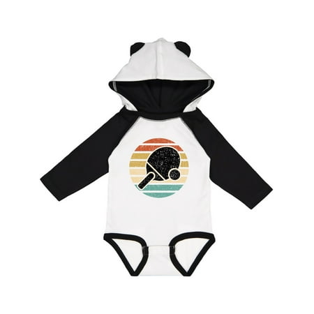 Inktastic Table Tennis Ping Pong Gift Baby Boy or Baby Girl Long Sleeve Bodysuit