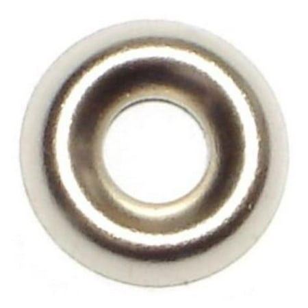 #6 x 5/32 x 15/32 Nickel Plated Brass Finishing Washers FWB-087