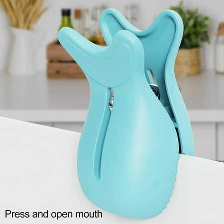 Amamia Sealing Bag Clamp 3Pcs Prevent Odor Moisture Proof Practical Snack Storage Seal Bag Clip
Amamia Sealing Bag Clamp 3Pcs Prevent Odor Moisture Proof Practical Snack Storage Seal Bag Clip