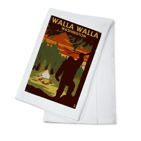 Walla Walla Washington Home of Bigfoot (100% Cotton Tea Towel Decorative Hand Towel Kitchen and Home)
Walla Walla Washington Home of Bigfoot (100% Cotton Tea Towel Decorative Hand Towel Kitchen and Home)