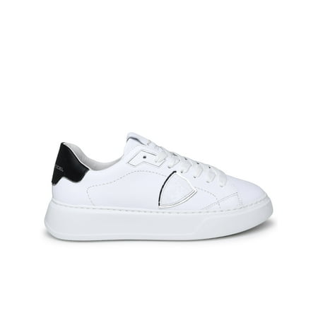 Philippe Model Woman White Temple Low Sneakers