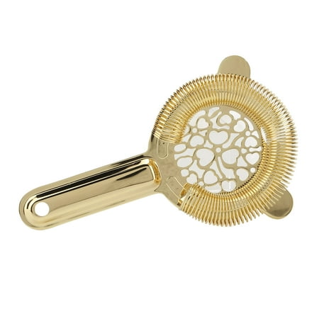 Cocktail Strainer Stainless Steel Gorgeous Bartending Strainer Easy To Use For Kitchen Luxury Gold Color
Cocktail Strainer Stainless Steel Gorgeous Bartending Strainer Easy To Use For Kitchen Luxury Gold Color